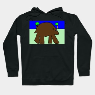 Walking Bear Hoodie